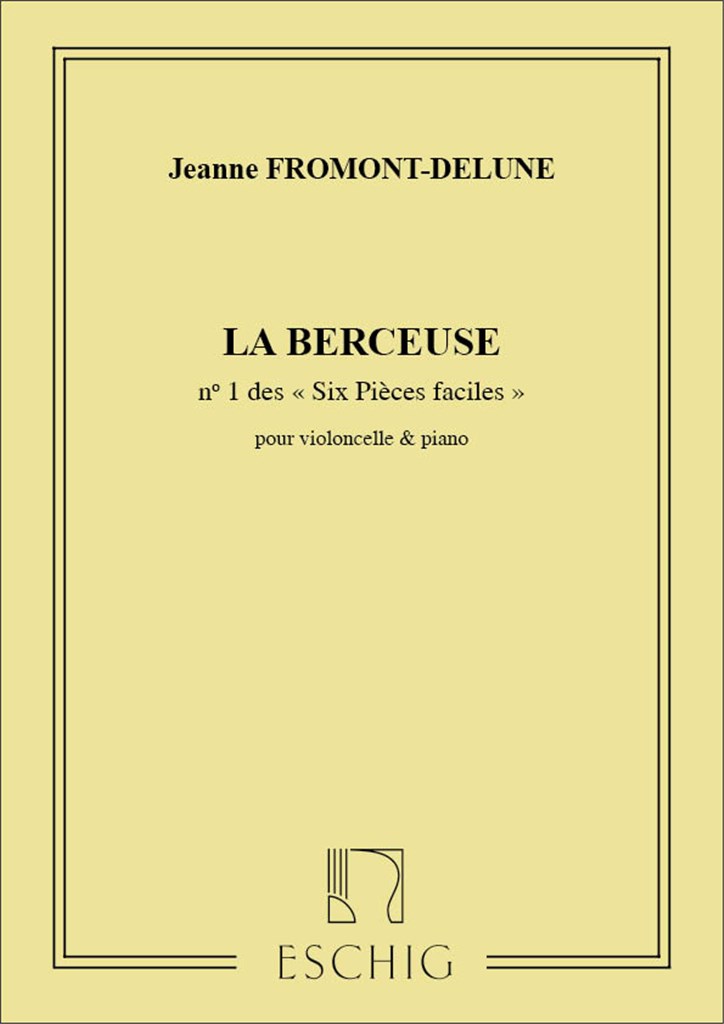 Delune La Berceuse Vlc-Piano